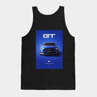 Ford Mustang GT Deep Impact Blue Tank Top